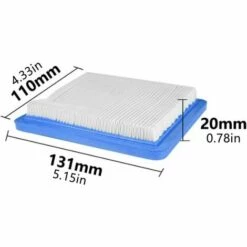 Fei Yu Air Pour Tondeuse Poussée Remplacement Gamme Accessoires Filtre Papier Ensemble Non Authentique Briggs Stratton Quantum Bleu Filtre Air Tracteur Pour Tondeuses à Gazon Et Tracteurs (2 Pièces) Filtre Air Pour Tondeuse Poussée Remplacement Gamme -France Tondeuse Soldes Boutique 65273516 2