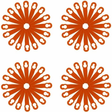 L'FLANEUR 120 Pièces Accessoires De Lames En Plastique De Remplacement Pour STIHL Polycut 2-2 FSA 45 Tondeuse à Gazon Coupe-herbe ANEUR 3 L'FLANEUR 120 Pièces Accessoires De Lames En Plastique De Remplacement Pour STIHL Polycut 2-2 FSA 45 Tondeuse à Gazon Coupe-herbe ANEUR