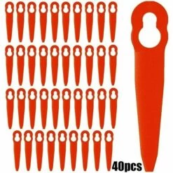 L'FLANEUR 40 Pièces Accessoires De Lames En Plastique De Remplacement Pour STIHL Polycut 2-2 FSA 45 Tondeuse à Gazon Coupe-herbe ANEUR -France Tondeuse Soldes Boutique 65362384 5
