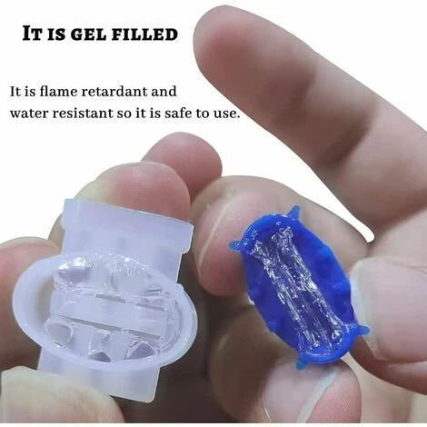 20 Pièces Serre-câbles Connecteur De Câble, Connecteur De Câble étanche Accessoires De Câble Polyvalents Avec Gel Pour Jardin Extérieur Et Tondeuse à Gazon Robot S'arêern 7 20 Pièces Serre-câbles Connecteur De Câble, Connecteur De Câble étanche Accessoires De Câble Polyvalents Avec Gel Pour Jardin Extérieur Et Tondeuse à Gazon Robot S'arêern – Image 5