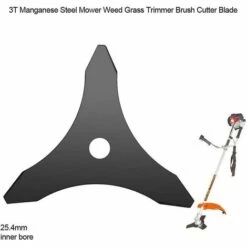 BDD Accessoires De Jardin Lame De Tondeuse à Gazon Lame De Scie Triangulaire (Noir) -France Tondeuse Soldes Boutique 65374154 2