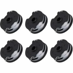 OSQI Lot De 6 Bobines De Rechange Pour Débroussailleuse Sans Fil Parkside PRTA 20-Li C3 IAN351753