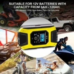 OSQI Chargeur De Batterie Intelligent 7A/12V Chargeur De Moto Rapide Portable Avec Mode De Réparation De Protection D'affichage LCD Pour Voiture Moto Auto Jaune 11 OSQI Chargeur De Batterie Intelligent 7A/12V Chargeur De Moto Rapide Portable Avec Mode De Réparation De Protection D'affichage LCD Pour Voiture Moto Auto Jaune -France Tondeuse Soldes Boutique 65501570 5