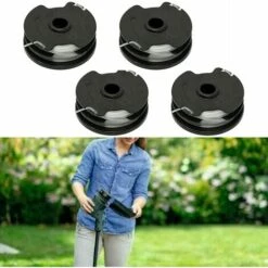 OSQI Lot De 4 Bobines De Rechange Pour Débroussailleuse Sans Fil Parkside PRTA 20-Li C3 IAN351753 -France Tondeuse Soldes Boutique 65501609 5