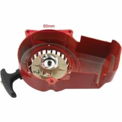 OSQI Alliage Start Pull Starter Remplacement Pour 2 Temps 49cc 47cc Dirt Pocket Bike Mini ATV Rouge -France Tondeuse Soldes Boutique 65502120 5