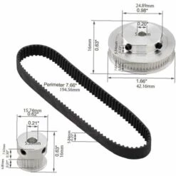 OSQI 2gt Roue Synchrone 20 60 Dents Alésage Poulie Synchrone En Aluminium GT2 Système De Poulie De Courroie De Distribution 11 OSQI 2gt Roue Synchrone 20 60 Dents Alésage Poulie Synchrone En Aluminium GT2 Système De Poulie De Courroie De Distribution -France Tondeuse Soldes Boutique 65502216 5