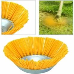 OSQI Tête De Coupe-herbe Universelle En Pouces, Tête De Coupe-fil En Nylon Trempé 200x25mm, Lames De Désherbage, Pour Brosse De Jardin De Tondeuse à Gazon -France Tondeuse Soldes Boutique 65502309 5
