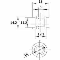 OSQI 2 GT GT2 Courroie Poulie De Renvoi En Aluminium 20 Dents Dent 3 Mm Alésage 5 Mm Pour Imprimante 3d Courroie De Distribution 6 Mm 10 Mm De Largeur (lot De 5 Pièces) (10 Mm - 20T - Alésage 5 Mm, Avec Dent -France Tondeuse Soldes Boutique 65502548 5
