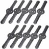 OSQI Têtes De Lame De Coupe-herbe De Rechange Lames De Débroussailleuse Pour Tondeuse à Gazon Têtes De Lame Désherbant（Lame En Plastique X 10） -France Tondeuse Soldes Boutique 65502661 1