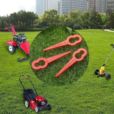 HELLO KITTY BAIN 50pcs Lames De Rechange Pour Tondeuse à Gazon Lames De Tondeuse à Gazon En Plastique Lames De Tondeuse à Gazon En Plastique 4 HELLO KITTY BAIN 50pcs Lames De Rechange Pour Tondeuse à Gazon Lames De Tondeuse à Gazon En Plastique Lames De Tondeuse à Gazon En Plastique – Image 2