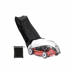 FUHUIDATRADING Housse Pour Tondeuse à Gazon, 193 X 64 X 112 Cm, Oxford 210D, Imperméable, Anti-UV, Anti-poussière, Résistant Aux Intempéries Pour Tracteur-tondeuse Avec Cordon De Serrage Et Sac De Transport