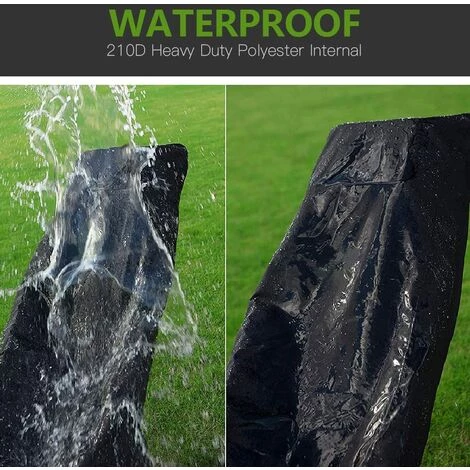 FUHUIDATRADING Housse De Protection Pour Tondeuse à Gazon Etanche, Anti-poussière Anti-UV Housse De Tondeuse à Gazon Pour Extérieur Jardin Pelouse Avec Sac De Stockage 193 * 63 * 144 * 111 CM 7 FUHUIDATRADING Housse De Protection Pour Tondeuse à Gazon Etanche, Anti-poussière Anti-UV Housse De Tondeuse à Gazon Pour Extérieur Jardin Pelouse Avec Sac De Stockage 193 * 63 * 144 * 111 CM – Image 5