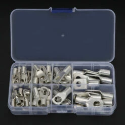 YD 60PCS Argent SC Boucle Terminal Cblage Accessoires Pièces Lectriques Pour Fournitures Industrielles -France Tondeuse Soldes Boutique 65834435 3