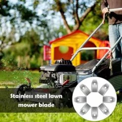 ELLE Lame De Rechange Pour Tondeuse à Gazon Robotique 45 X, Lame En Titane, Compatible Avec Les Tondeuses Robotiques Husqvarna Automower Gardena, Boîte En Plastique, (couleur Primaire 0,45 Mm) -France Tondeuse Soldes Boutique 65904522 3