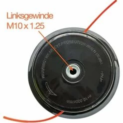 DONTODENT M10x1.25 Têtes De Ligne Tête De Coupe Double Ligne Tête De Bobine Tête De Ligne En Nylon Pour Essence Débroussailleuse Tondeuse à Gazon 9 DONTODENT M10x1.25 Têtes De Ligne Tête De Coupe Double Ligne Tête De Bobine Tête De Ligne En Nylon Pour Essence Débroussailleuse Tondeuse à Gazon -France Tondeuse Soldes Boutique 65957077 3
