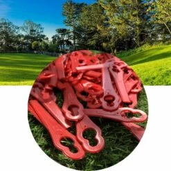 BDD Lame De Tondeuse à Gazon En Plastique Cour Pelouse Tondeuse De Jardin Tondeuse Lame Gourde L83 100 Lame De Rechange Pack Rouge 10 BDD Lame De Tondeuse à Gazon En Plastique Cour Pelouse Tondeuse De Jardin Tondeuse Lame Gourde L83 100 Lame De Rechange Pack Rouge -France Tondeuse Soldes Boutique 66025278 4
