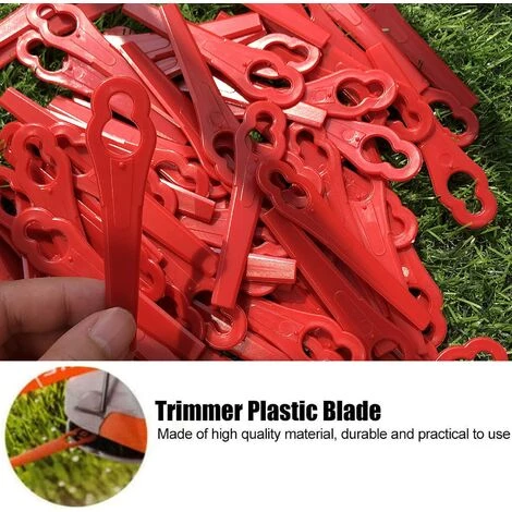 BDD Lame De Tondeuse à Gazon En Plastique Cour Pelouse Tondeuse De Jardin Tondeuse Lame Gourde L83 100 Lame De Rechange Pack Rouge 7 BDD Lame De Tondeuse à Gazon En Plastique Cour Pelouse Tondeuse De Jardin Tondeuse Lame Gourde L83 100 Lame De Rechange Pack Rouge – Image 5