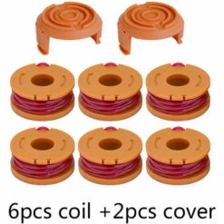 LIFCAUSAL Accessoire De Tondeuse à Gazon En Nylon Pour Tondeuse à Gazon Worx String Trimmer Type2