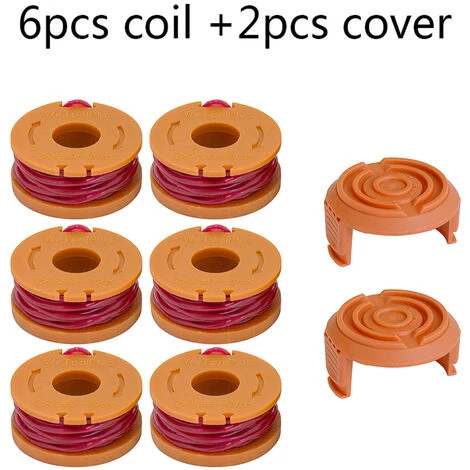 LIFCAUSAL Accessoire De Tondeuse à Gazon En Nylon Pour Tondeuse à Gazon Worx String Trimmer Type2 4 LIFCAUSAL Accessoire De Tondeuse à Gazon En Nylon Pour Tondeuse à Gazon Worx String Trimmer Type2 – Image 2