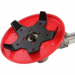 LIFCAUSAL Tête De Débroussailleuse Lame De Débroussailleuse Tête De Tondeuse à Gazon D'extérieur Tête De Rasoir En Acier Avec Affûteur De Lame Accessoires Outil De Mangeur D'herbe Remplacement Très Résistant