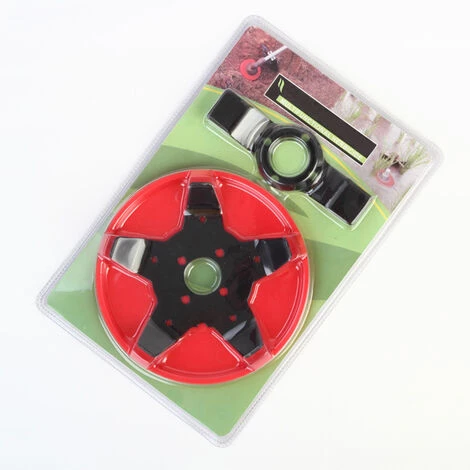 LIFCAUSAL Tête De Débroussailleuse Lame De Débroussailleuse Tête De Tondeuse à Gazon D'extérieur Tête De Rasoir En Acier Avec Affûteur De Lame Accessoires Outil De Mangeur D'herbe Remplacement Très Résistant 5 LIFCAUSAL Tête De Débroussailleuse Lame De Débroussailleuse Tête De Tondeuse à Gazon D'extérieur Tête De Rasoir En Acier Avec Affûteur De Lame Accessoires Outil De Mangeur D'herbe Remplacement Très Résistant – Image 3