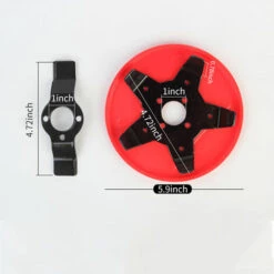 LIFCAUSAL Tête De Débroussailleuse Lame De Débroussailleuse Tête De Tondeuse à Gazon D'extérieur Tête De Rasoir En Acier Avec Affûteur De Lame Accessoires Outil De Mangeur D'herbe Remplacement Très Résistant 10 LIFCAUSAL Tête De Débroussailleuse Lame De Débroussailleuse Tête De Tondeuse à Gazon D'extérieur Tête De Rasoir En Acier Avec Affûteur De Lame Accessoires Outil De Mangeur D'herbe Remplacement Très Résistant -France Tondeuse Soldes Boutique 66372827 4