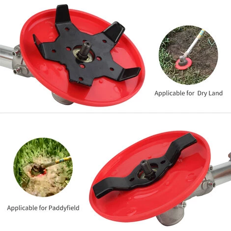 LIFCAUSAL Tête De Débroussailleuse Lame De Débroussailleuse Tête De Tondeuse à Gazon D'extérieur Tête De Rasoir En Acier Avec Affûteur De Lame Accessoires Outil De Mangeur D'herbe Remplacement Très Résistant 7 LIFCAUSAL Tête De Débroussailleuse Lame De Débroussailleuse Tête De Tondeuse à Gazon D'extérieur Tête De Rasoir En Acier Avec Affûteur De Lame Accessoires Outil De Mangeur D'herbe Remplacement Très Résistant – Image 5