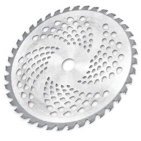 LIFCAUSAL 10 '' 40 Dents Tondeuse à Gazon Mangeur D'herbe Tondeuse Tête Débroussailleuse Mauvaises Herbes Lame Rasoir 6 LIFCAUSAL 10 '' 40 Dents Tondeuse à Gazon Mangeur D'herbe Tondeuse Tête Débroussailleuse Mauvaises Herbes Lame Rasoir – Image 4