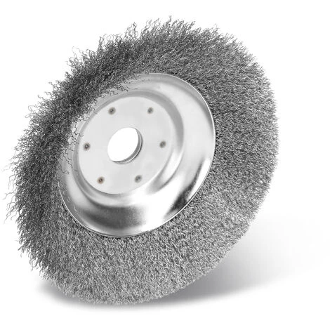 LIFCAUSAL Têtes De Rechange Pour Coupe-herbe Accessoires De Coupe-fil En Acier Type De Bol Roue De Désherbage Dérouillante Pour Désherbage Antirouille 200 Mm 5 LIFCAUSAL Têtes De Rechange Pour Coupe-herbe Accessoires De Coupe-fil En Acier Type De Bol Roue De Désherbage Dérouillante Pour Désherbage Antirouille 200 Mm – Image 3