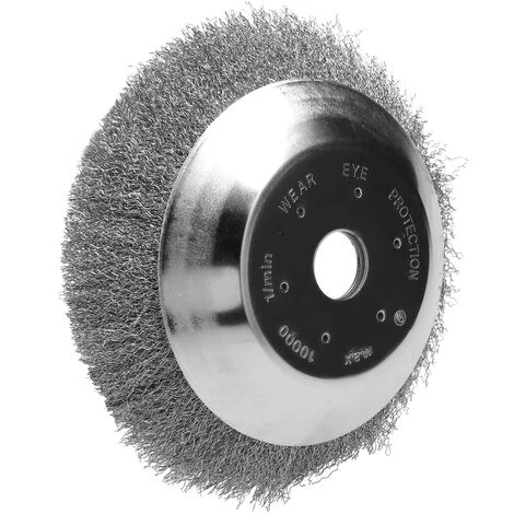 LIFCAUSAL Têtes De Rechange Pour Coupe-herbe Accessoires De Coupe-fil En Acier Type De Bol Roue De Désherbage Dérouillante Pour Désherbage Antirouille 200 Mm 6 LIFCAUSAL Têtes De Rechange Pour Coupe-herbe Accessoires De Coupe-fil En Acier Type De Bol Roue De Désherbage Dérouillante Pour Désherbage Antirouille 200 Mm – Image 4