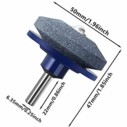 Lot De 2 Aiguiseurs De Lame De Tondeuse à Gazon 50 Mm Bleu Foncé,Adélala -France Tondeuse Soldes Boutique 66377872 2