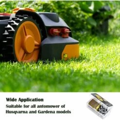 Lame Robot Tondeuse , 30 Lames De Rechange Universelles Couteau De Rechange Adapté à Toutes Les Tondeuses à Gazon Robotiques Husqvarna Automower, Gardena, Yardforce 35*18*0.6mm,Adélala 9 Lame Robot Tondeuse , 30 Lames De Rechange Universelles Couteau De Rechange Adapté à Toutes Les Tondeuses à Gazon Robotiques Husqvarna Automower, Gardena, Yardforce 35*18*0.6mm,Adélala -France Tondeuse Soldes Boutique 66383206 3