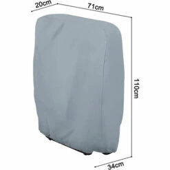 PESCE Couverture De Chaise Pliante Extérieure Zéro Gravité Imperméable à L'eau Anti-poussière Pelouse Meubles De Patio Couvre Tous Les Temps Résistants -France Tondeuse Soldes Boutique 66652291 5