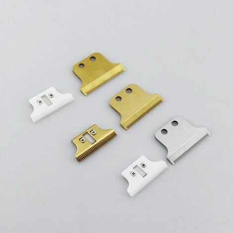 FUIENKO Lames De Tondeuse En Céramique, En Acier Inoxydable, Lames De Rechange Pour Tondeuse à Cheveux électrique WAHL 8081,Gold Ceramics 6 FUIENKO Lames De Tondeuse En Céramique, En Acier Inoxydable, Lames De Rechange Pour Tondeuse à Cheveux électrique WAHL 8081,Gold Ceramics – Image 4