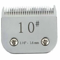 FUIENKO Lame De Tondeuse électrique AD-SK5 Pour Chien, 10 Lames De Remplacement, Accessoires De Tondeuse,Argent