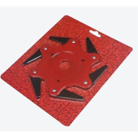 BF Trou De Montage 25 Mm Tête De Coupe à Six Feuilles Tête D'herbe Accessoires De Tondeuse à Gazon Lame De Débroussailleuse Coupe-herbe De Désherbage Universel 4 BF Trou De Montage 25 Mm Tête De Coupe à Six Feuilles Tête D'herbe Accessoires De Tondeuse à Gazon Lame De Débroussailleuse Coupe-herbe De Désherbage Universel – Image 2