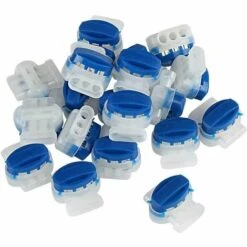 FLETéçA Connecteur De Câble 20PCS, 314 Serre-câble étanche En Plastique Pour Tondeuses à Gazon Robotiques, Connecteur De Câble De Tondeuse à Gazon Robotique Gardena