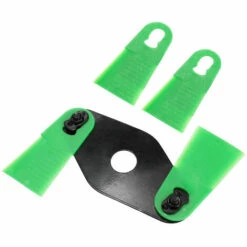 KAEJYIUT 2 Dents Jardin Pelouse Parage Cutter Tondeuse Accessoires Herbe Feuilles Disque Massicots Nylon Lame De Tondeuse A Gazon Cutter Accessoires Avec Cutting Edge Double Face