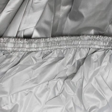 HKLFFJA Housse De Moto Argentée Universelle 210D Oxford Cloth Heavy Duty Quad Bike Cover All Weather Outdoor Motorcycle Scooter Covers ATV Cover 71"L×47"W×43"H 4 HKLFFJA Housse De Moto Argentée Universelle 210D Oxford Cloth Heavy Duty Quad Bike Cover All Weather Outdoor Motorcycle Scooter Covers ATV Cover 71"L×47"W×43"H – Image 2