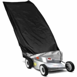 HKLFFJA Housse De Protection Pour Tondeuse À Gazon, Universelle Grande Taille Tondeuse Autoportée Tracteur Étanche Bache, Poussière, Aux Intempéries, Pour Extérieur Jardin Pelouse, 188 * 63,5 * 99Cm -