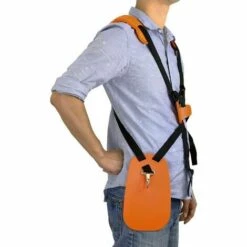 TANèTUE Tondeuse à Bandoulière-tondeuse à Harnais Double épaule Avec Ceinture De Nylon Durable Adjuestable Pour Débroussailleuse Ou Gardenning (pour STIHL FSTaille-bordures Série Km) -France Tondeuse Soldes Boutique 67429396 4