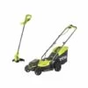 RYOBI Pack Tondeuse 33cm + Coupe Bordure Sans Fil 18 V 4Ah One+ -France Tondeuse Soldes Boutique 67451924 1