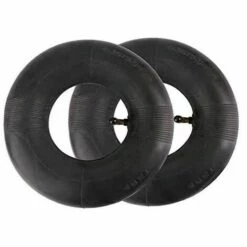 ENLENK Pneu De Chambre à Air 2 PièCes SéRies 4.10/3.50-4 Pouces Pour Diable, Chariot, Chariot Manuel, Chariot De Jardin, Tondeuse à Gazon, Tube De Remplacement 4.10-4