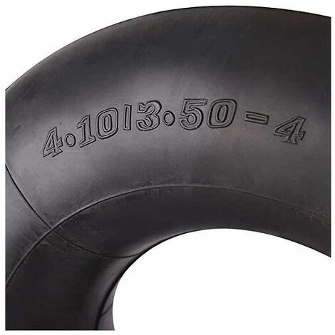 ENLENK Pneu De Chambre à Air 2 PièCes SéRies 4.10/3.50-4 Pouces Pour Diable, Chariot, Chariot Manuel, Chariot De Jardin, Tondeuse à Gazon, Tube De Remplacement 4.10-4 4 ENLENK Pneu De Chambre à Air 2 PièCes SéRies 4.10/3.50-4 Pouces Pour Diable, Chariot, Chariot Manuel, Chariot De Jardin, Tondeuse à Gazon, Tube De Remplacement 4.10-4 – Image 2