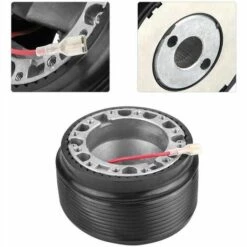 ECHOO Trous De Volant Adaptateur De Moyeu Racing Kit Snap Off Boss Pour Convient à Les VW GOLF MK3 Y COMPRIS GTI 1993-1998/VW POLO MK3 1994-2002,1PCS -France Tondeuse Soldes Boutique 67696481 5