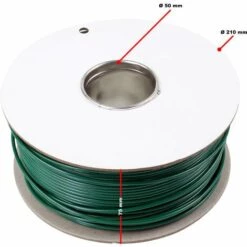 WILTEC Câble Périphérique 250m 2,7mm Installation Robot-tondeuse Fil CCA Délimitation Jardin Zone Tonte -France Tondeuse Soldes Boutique 9216566 5