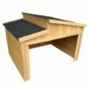 WILTEC Garage Pour Robot-tondeuse Toit Gradin Bois Massif Abri Carport Naturel 66,6x79,5x71,2cm 2 WILTEC Garage Pour Robot-tondeuse Toit Gradin Bois Massif Abri Carport Naturel 66,6x79,5x71,2cm -France Tondeuse Soldes Boutique 9562057 1