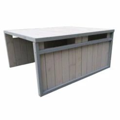 WILTEC Garage De Robot Tondeuse Toit En Pente Bois Massif Abri Carport Gris 80x70x38cm 8 WILTEC Garage De Robot Tondeuse Toit En Pente Bois Massif Abri Carport Gris 80x70x38cm -France Tondeuse Soldes Boutique 9562060 3